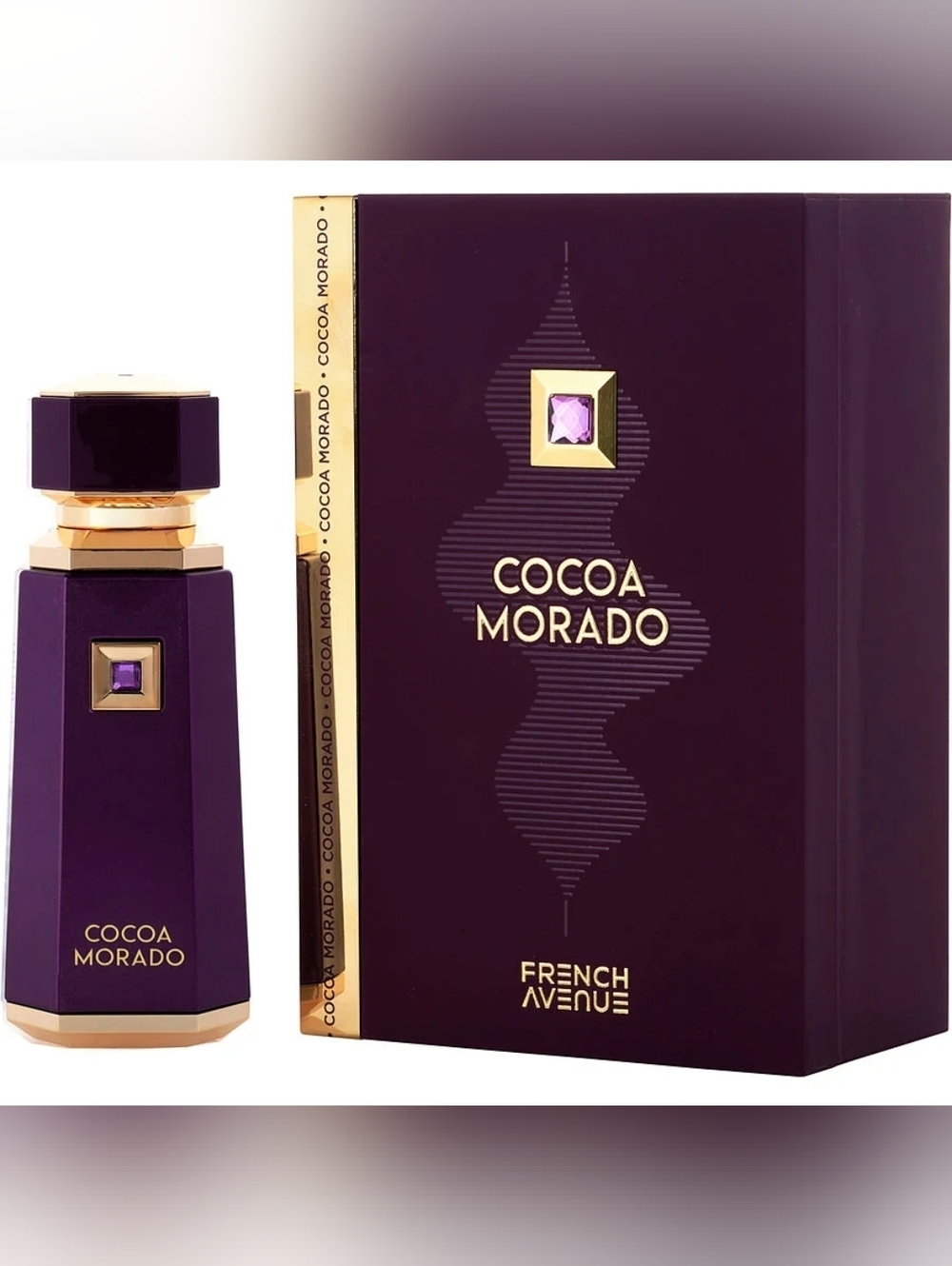 French Avenue Saffron Oud Unisex Cocoa Morado Parfume